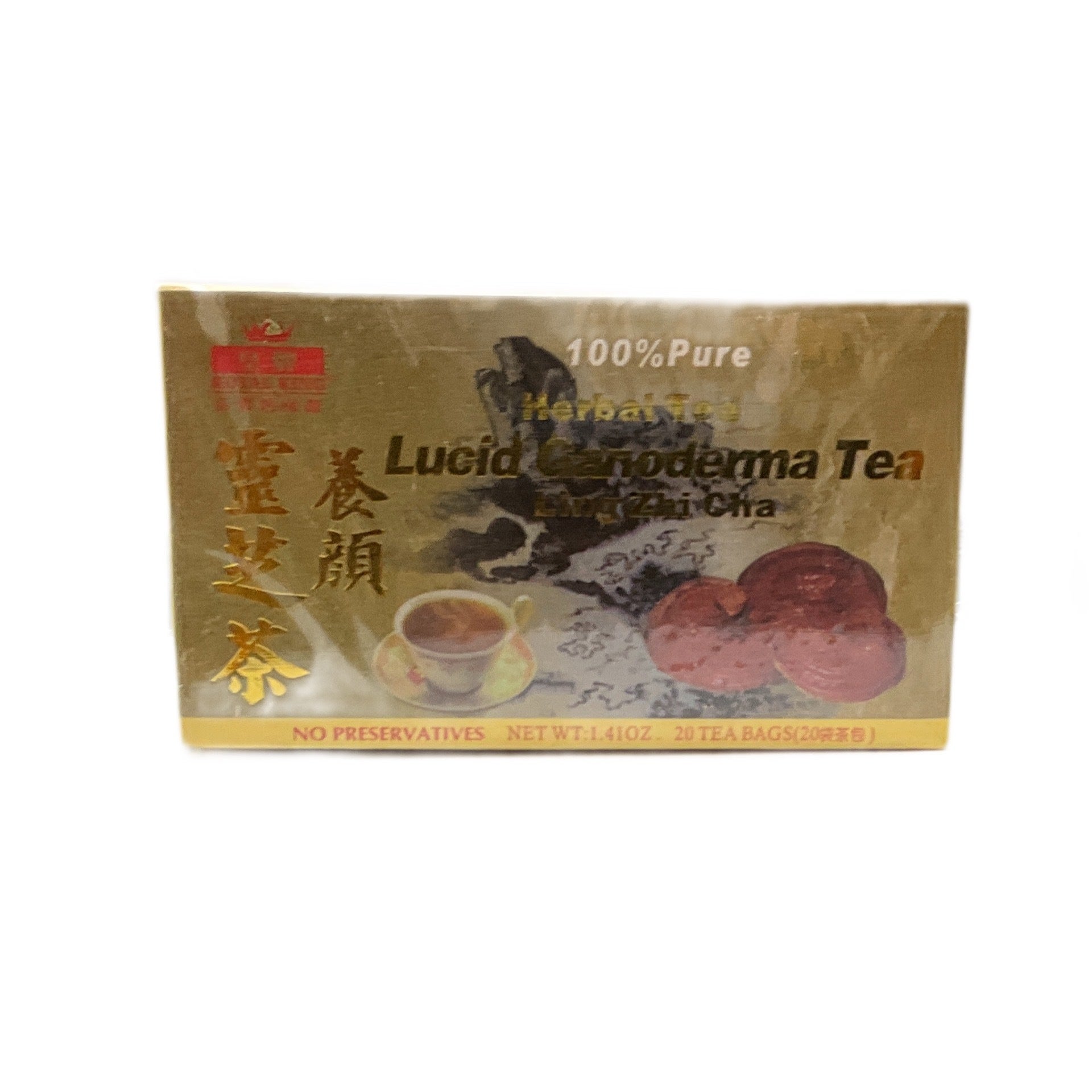 Ling Zhi Cha Lucid Ganoderma Tea 20 bags Shop Co